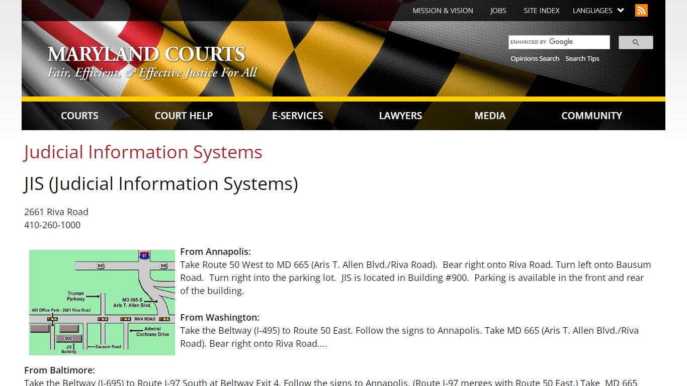 Judicial Information Systems | Maryland Courts